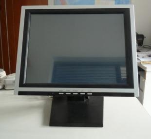 廠家直供15寸、17寸、19寸電阻觸摸液晶顯示器 靈活觸控與折疊底座設計